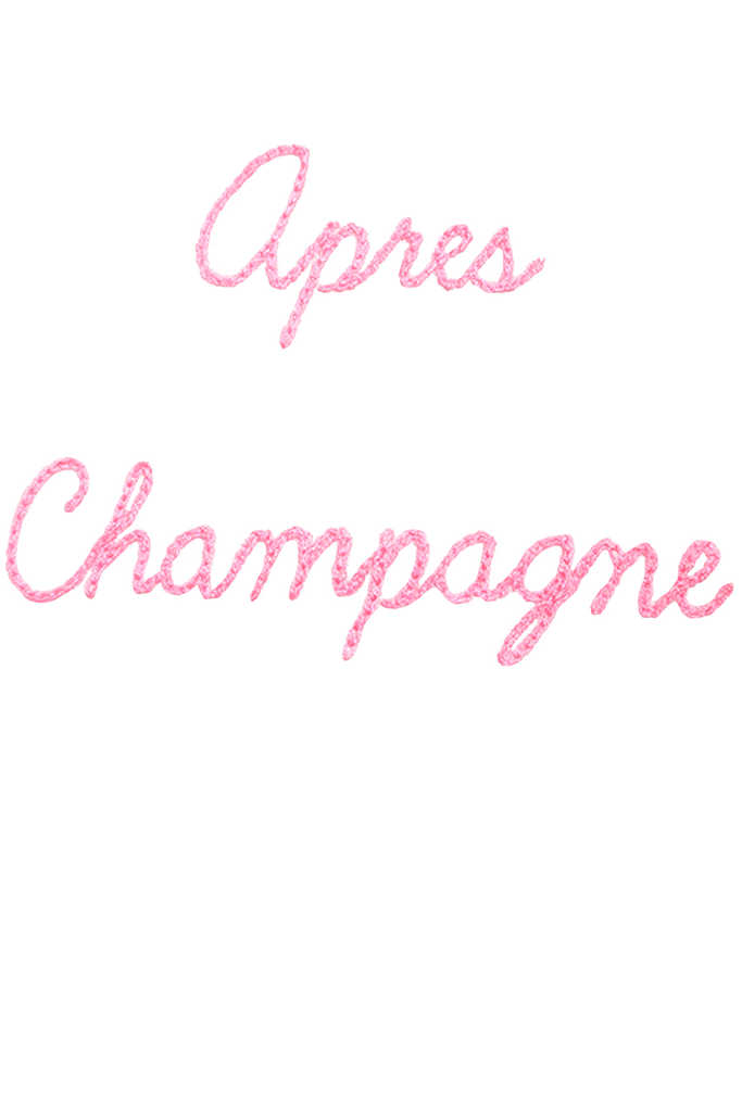 Eco Cotton Crew Striped Sweater | meet me on a Secluded Island Embroidery