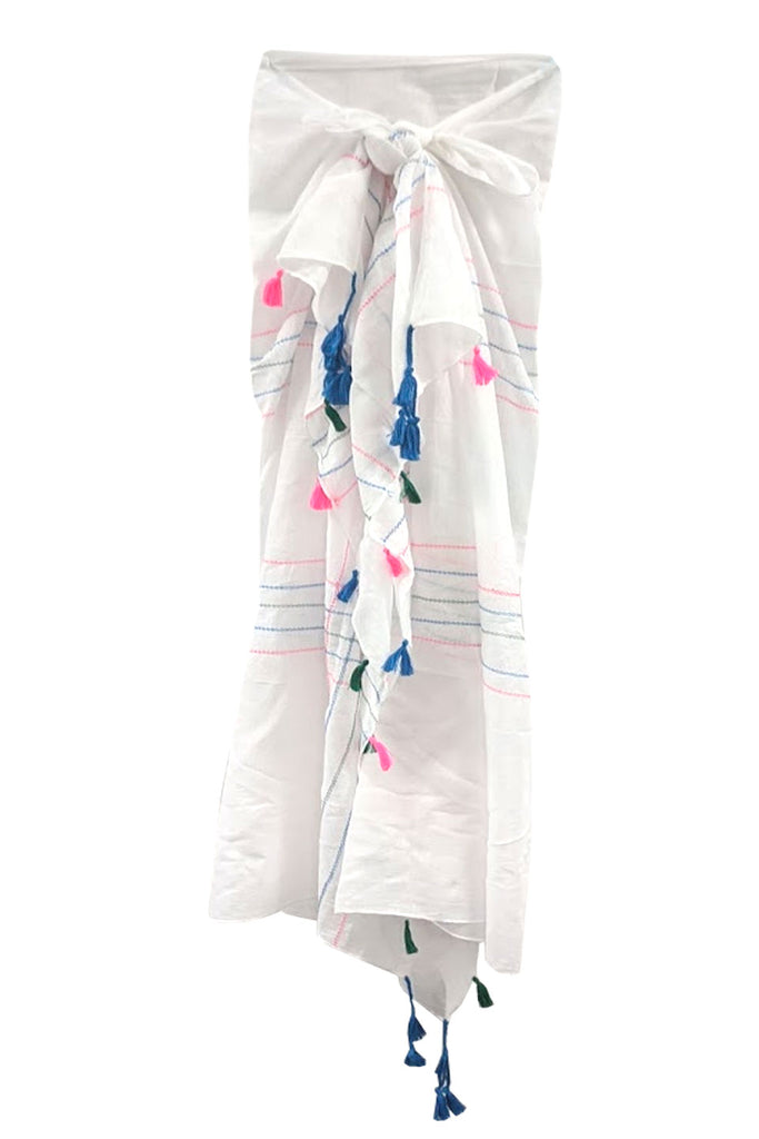 Seaside Picknic Sarong Coverup Wrap