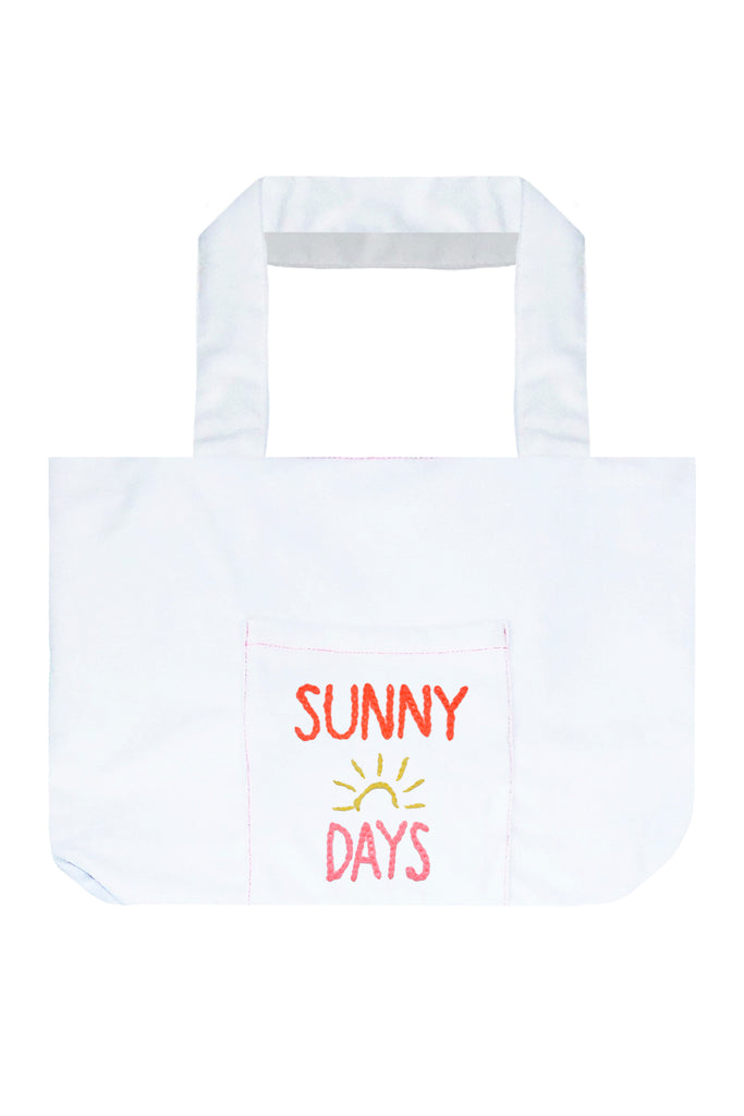 Sunseeker Take Away Tote Bag - Sunny Days Embroidery