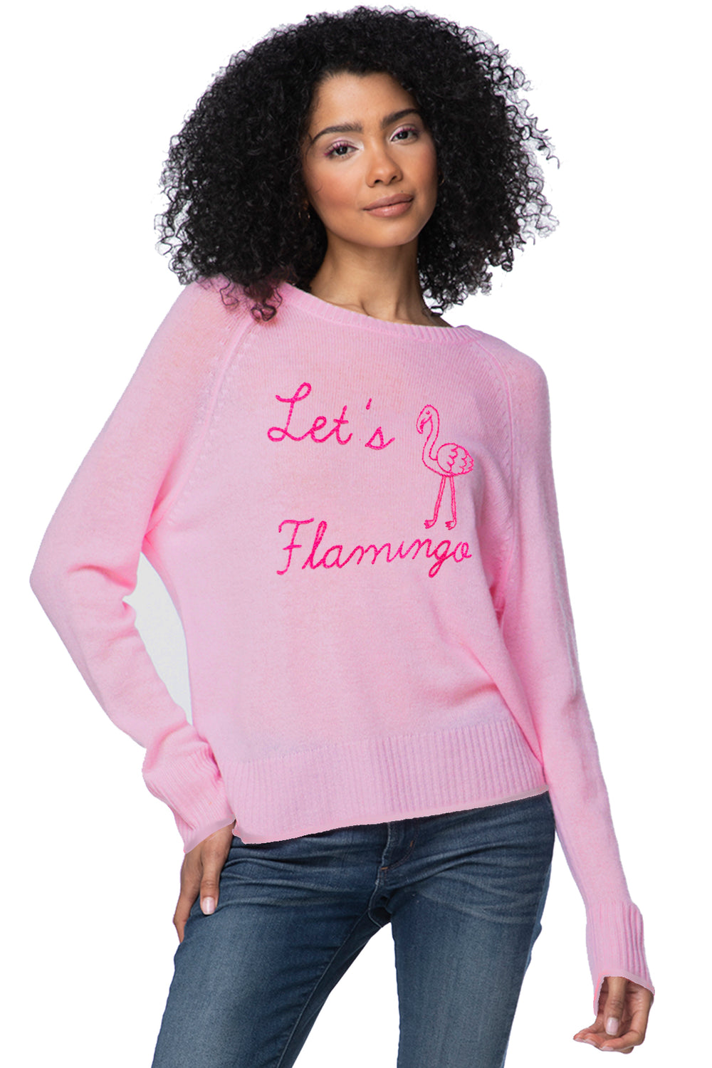 Life is Good | Cashmere Crew | Let's Flamingo