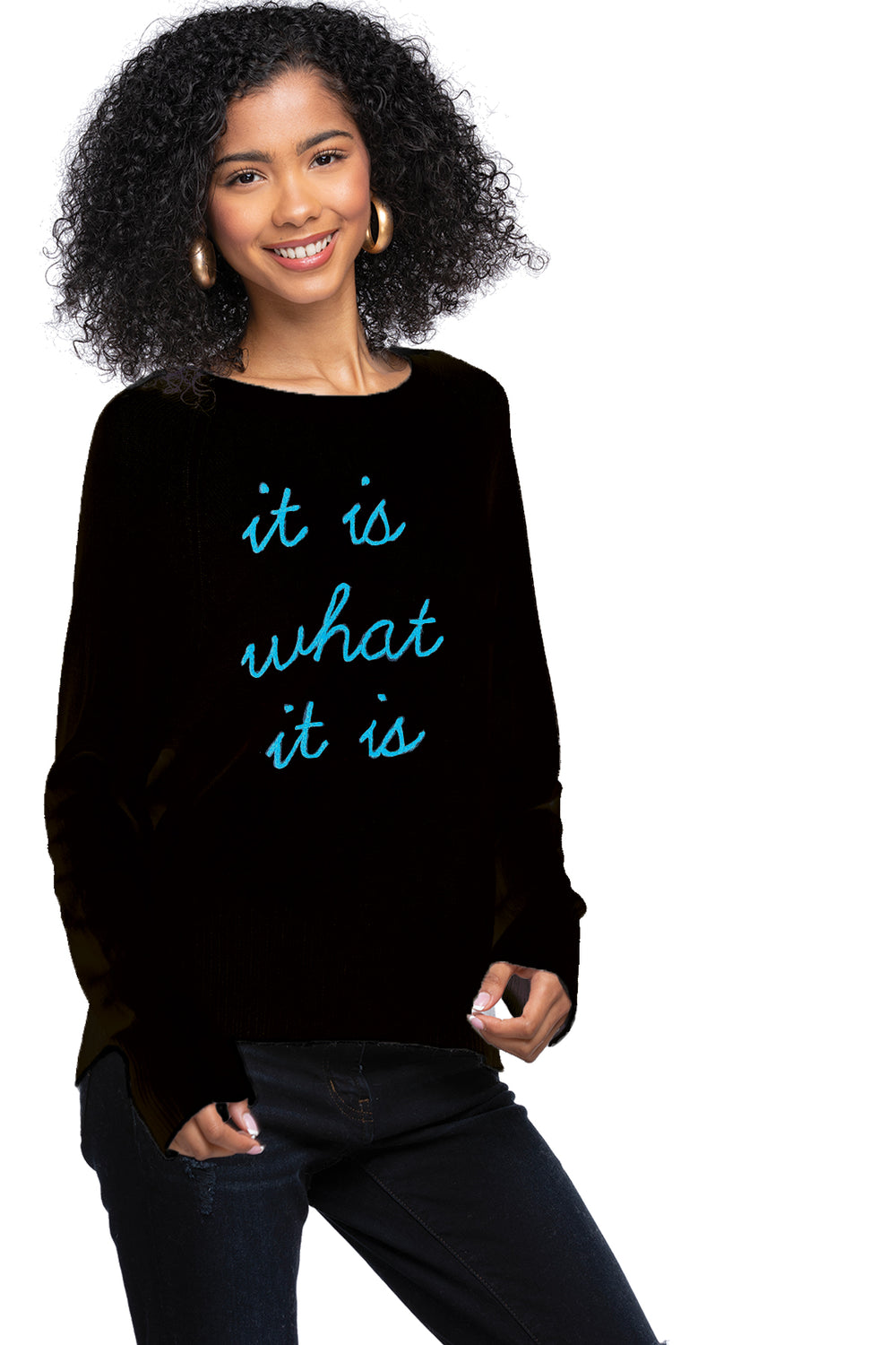 Eco Cotton Crew Sweater | it is what is is