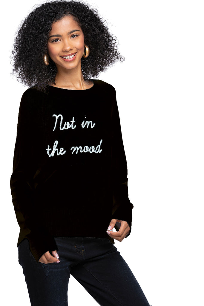 Eco Cotton Crew Sweater | Not in the Mood
