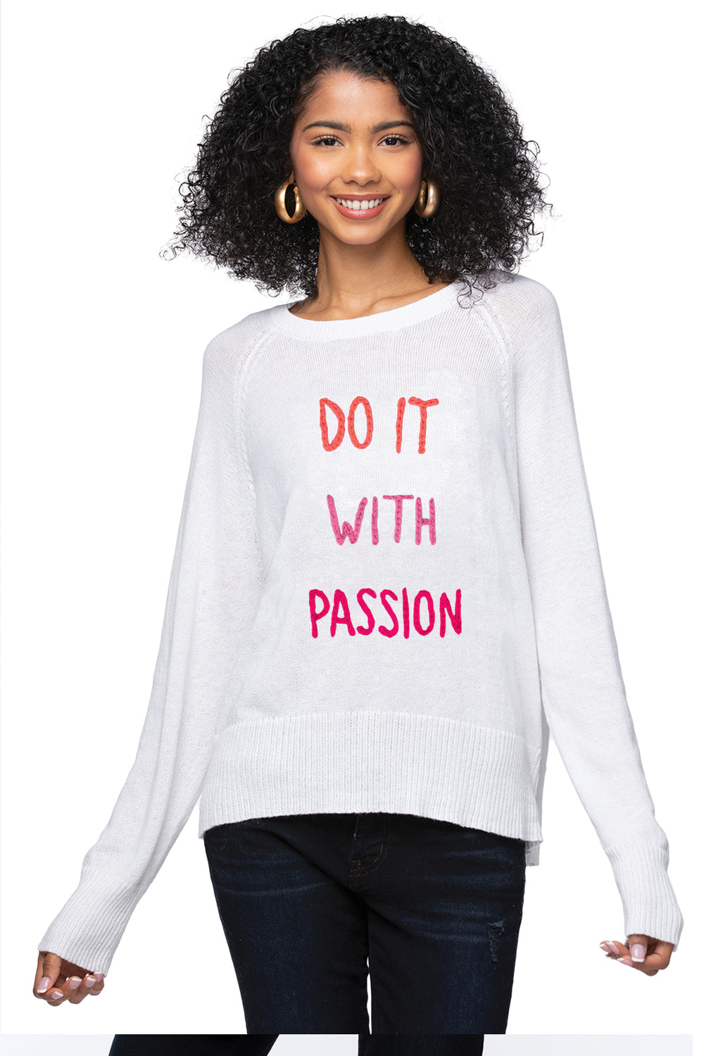 Eco Cotton Crew Sweater | Do It With Passion