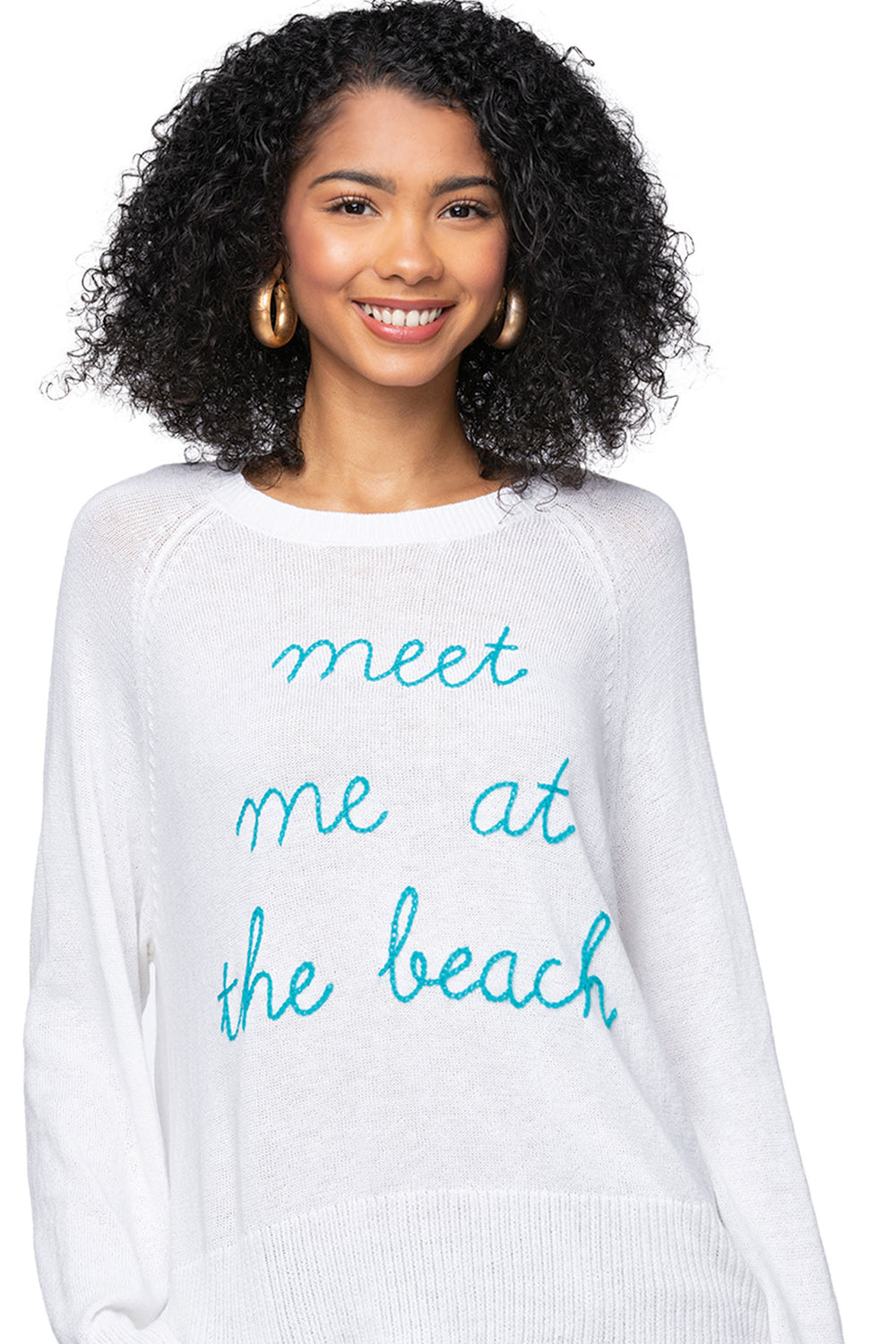 Eco Cotton Crew Sweater | meet me at the beach