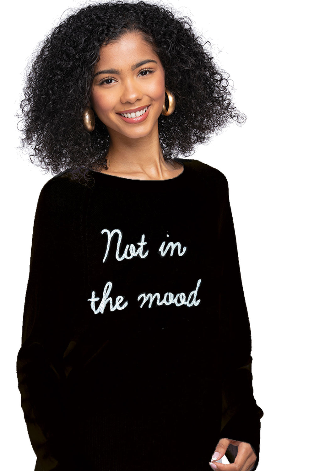 Eco Cotton Crew Sweater | Not in the Mood