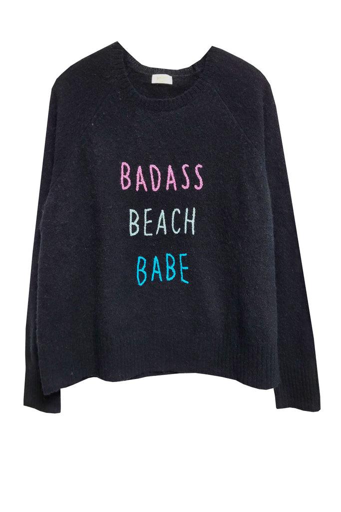 Life is Good | Cashmere Crew | Badass Beach Babe - goldensunbrand